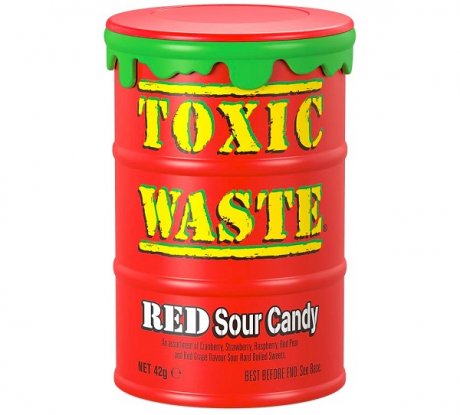 Toxic Waste Red Toxic Waste Red